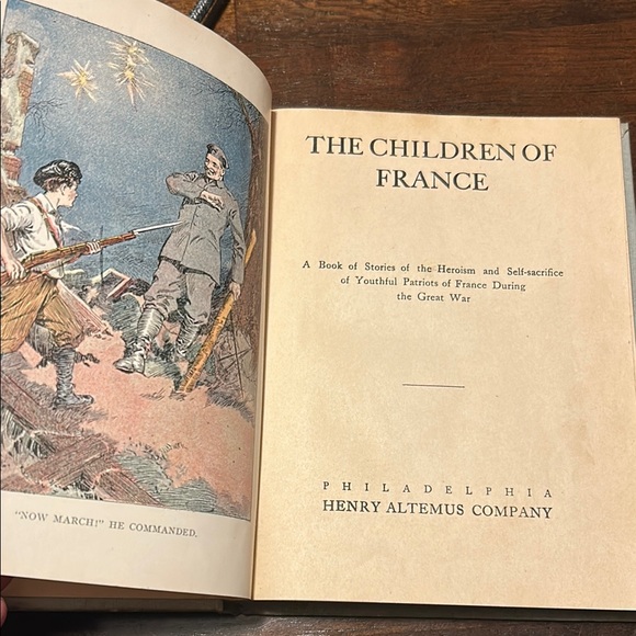 The Children of France Storybook vintage 1918 hardcover - Picture 7 of 14